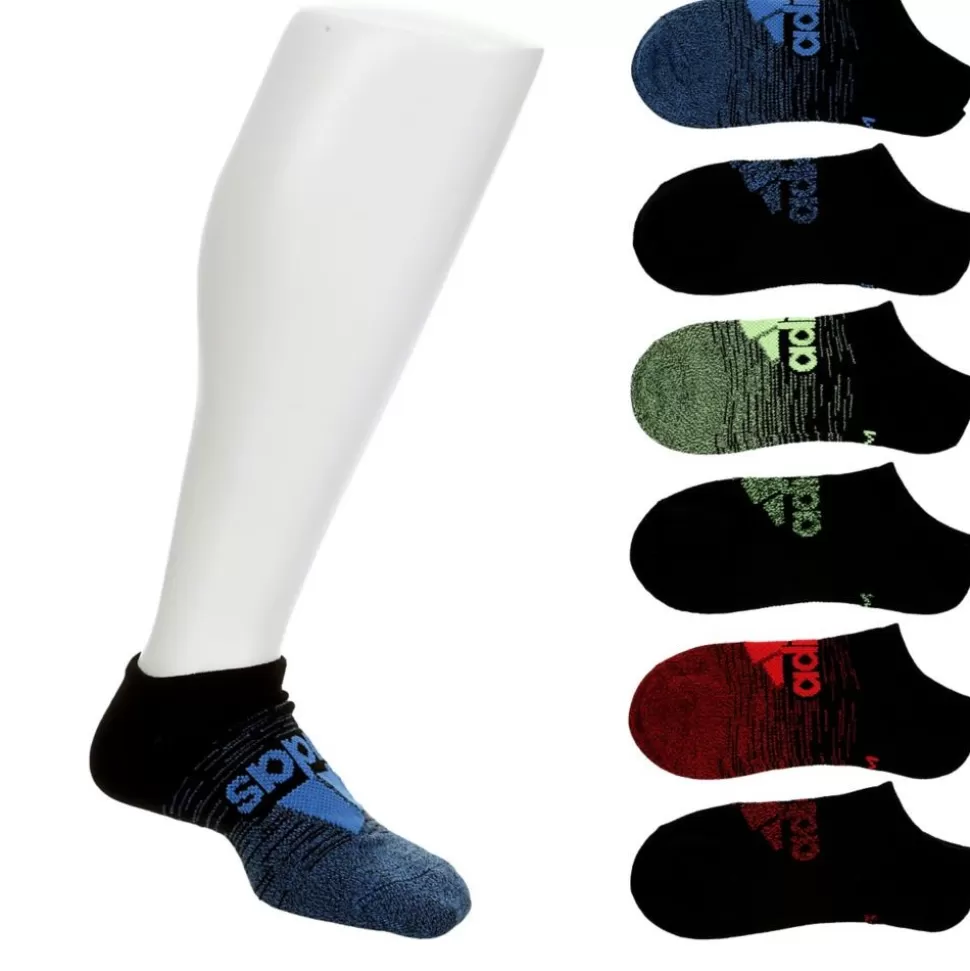 ADIDAS Accessories^ Boys Badge Of Sport No Show Socks 6 Pairs