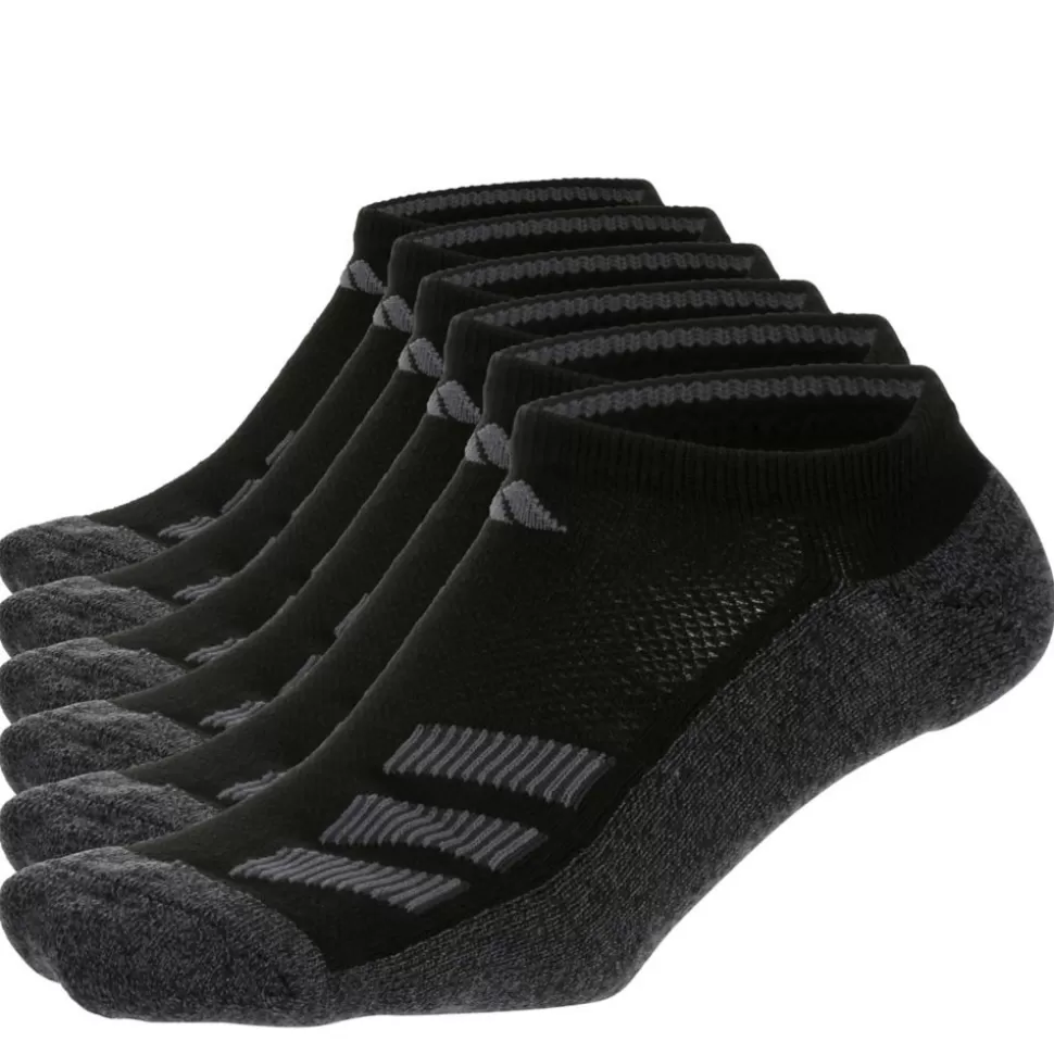 ADIDAS Accessories^ Boys Cushioned No Show Socks 6 Pairs