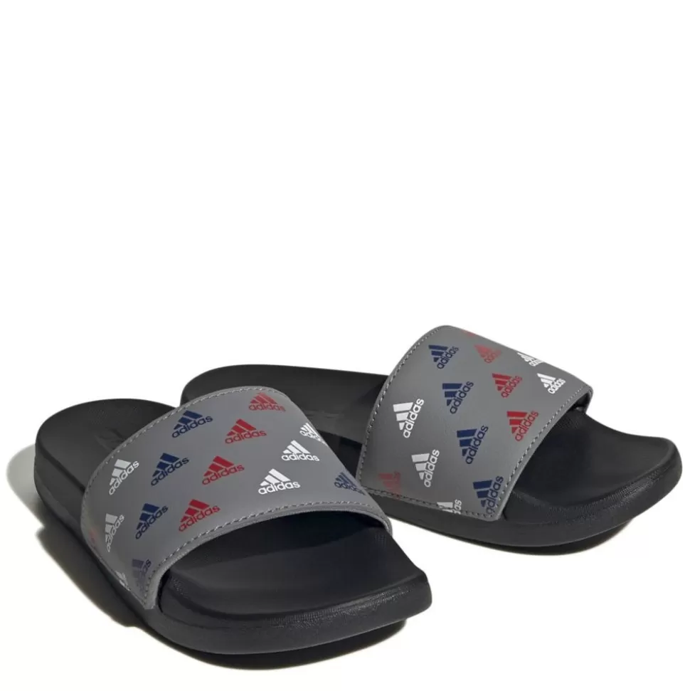 ADIDAS Sandals^ Boys Little And Big Kid Adilette Slide Sandal