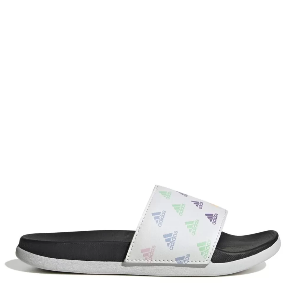 ADIDAS Sandals^ Girls Little And Big Kid Adilette Comfort Slide Sandal