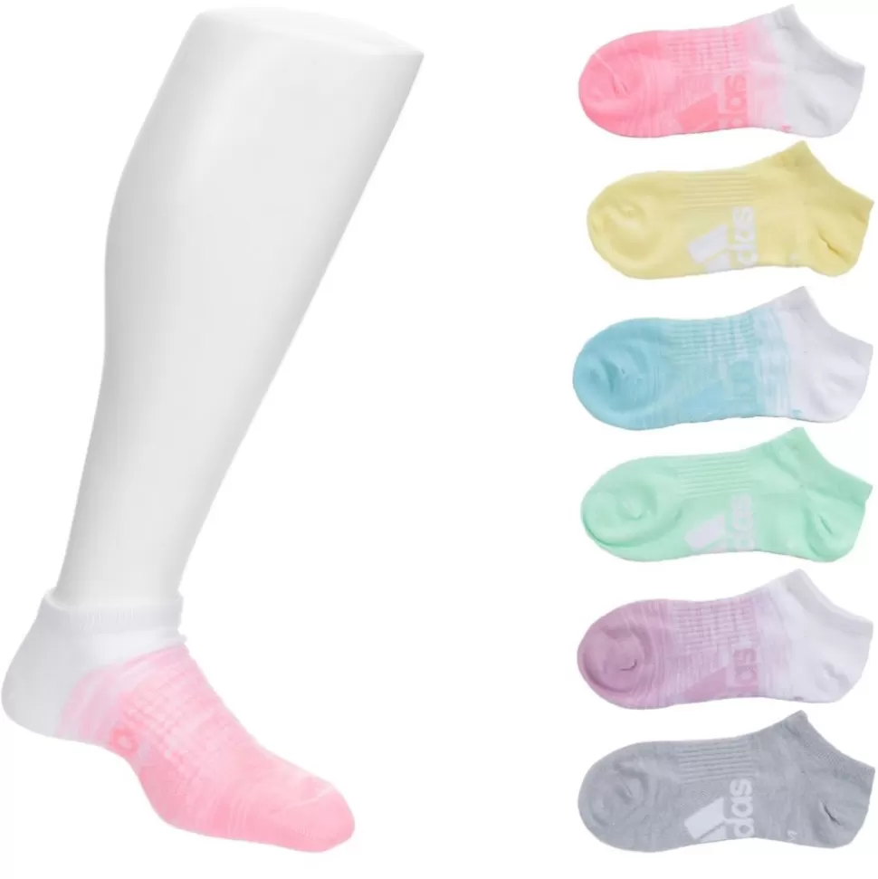 ADIDAS Accessories^ Girls Superlite Badge Of Sport No Show Socks 6 Pairs
