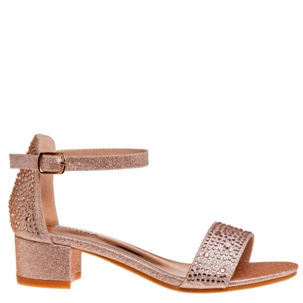 BADGLEY MISCHKA Dress Shoes^ Girls Little And Big Kid O-Bm80285Srosg Dress Sandal