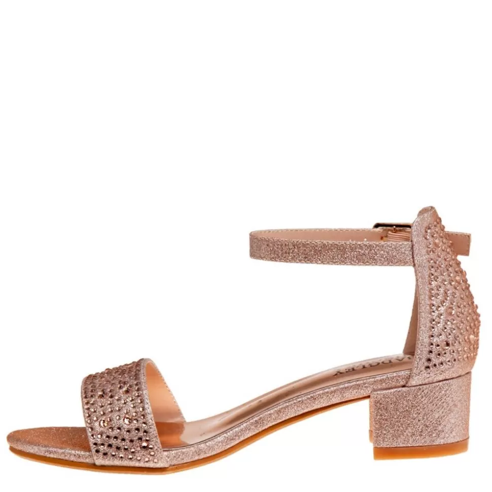 BADGLEY MISCHKA Dress Shoes^ Girls Little And Big Kid O-Bm80285Srosg Dress Sandal
