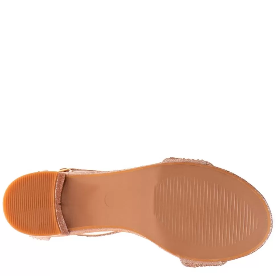 BADGLEY MISCHKA Dress Shoes^ Girls Little And Big Kid O-Bm80285Srosg Dress Sandal
