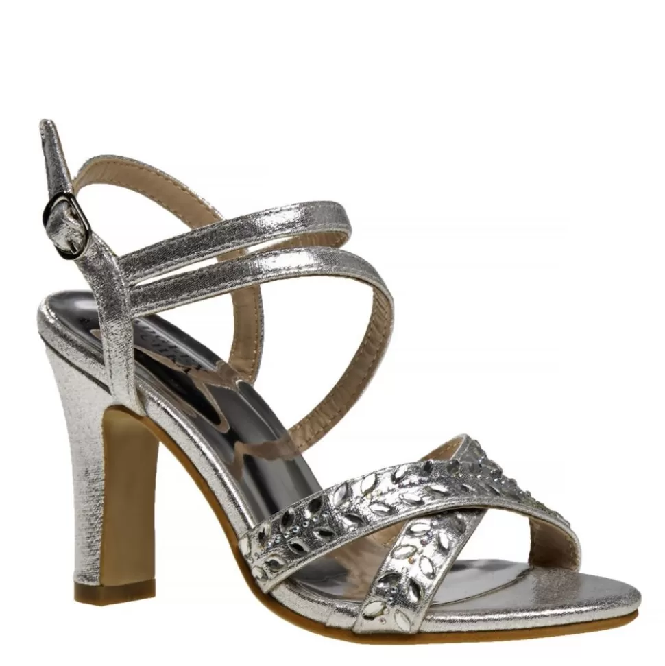 BADGLEY MISCHKA Dress Shoes^ Girls Little And Big Kid O-Bm84020Msilv Dress Sandal