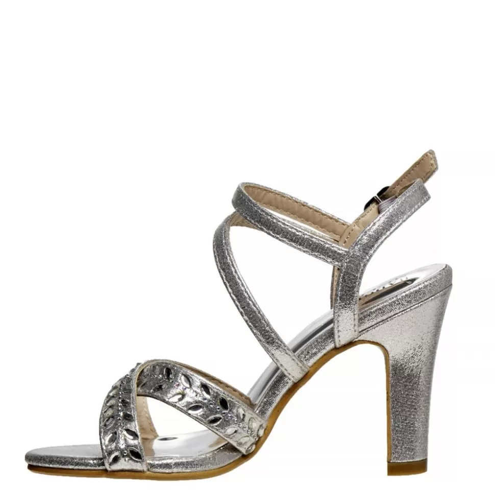 BADGLEY MISCHKA Dress Shoes^ Girls Little And Big Kid O-Bm84020Msilv Dress Sandal