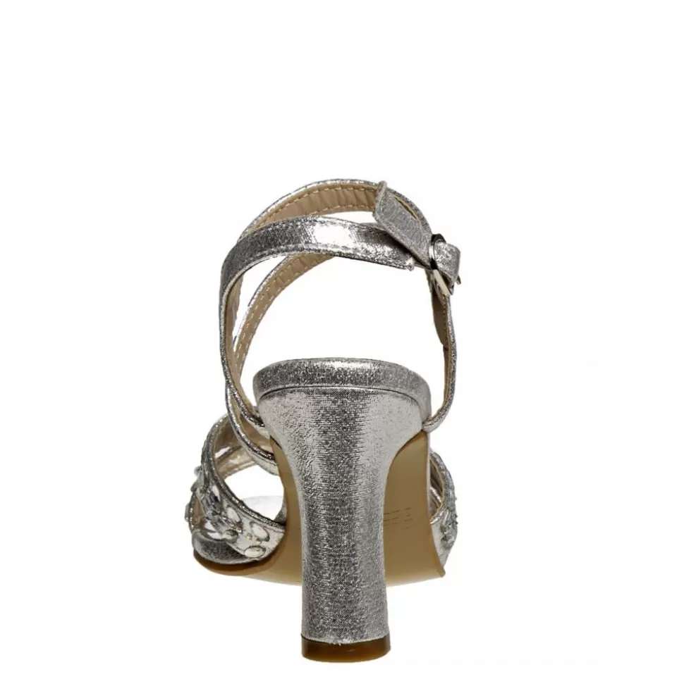 BADGLEY MISCHKA Dress Shoes^ Girls Little And Big Kid O-Bm84020Msilv Dress Sandal