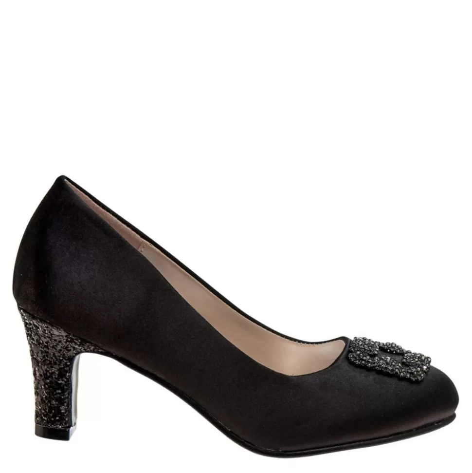 BADGLEY MISCHKA Dress Shoes^ Girls Little And Big Kid O-Bm89861Nblk Dress Pump