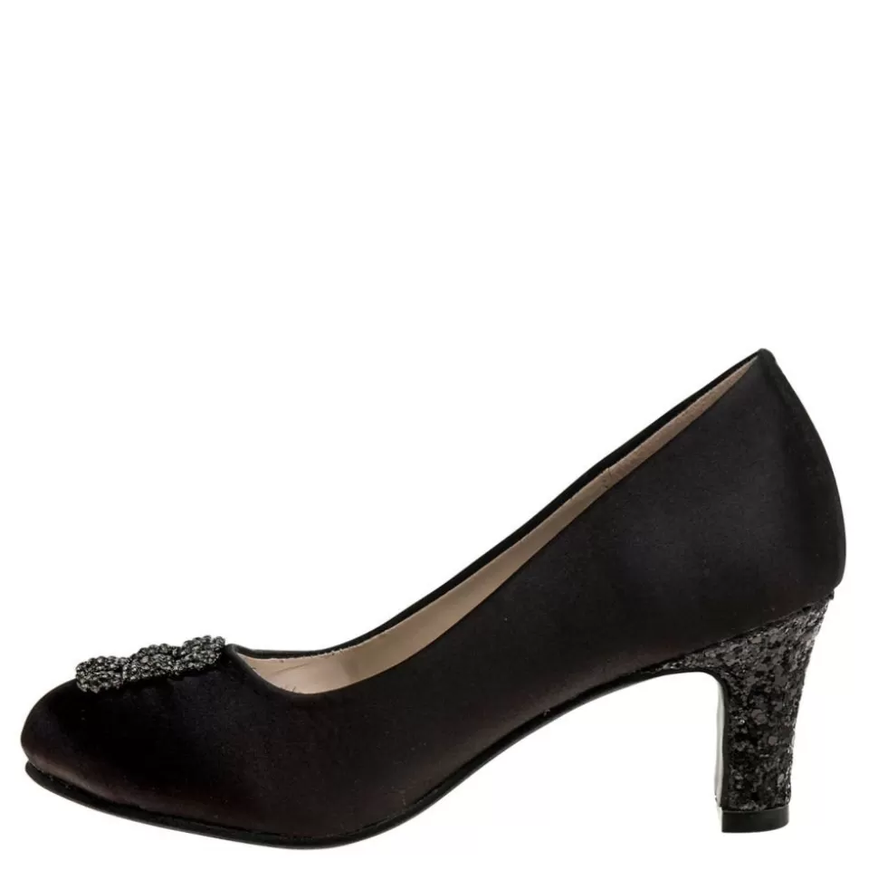 BADGLEY MISCHKA Dress Shoes^ Girls Little And Big Kid O-Bm89861Nblk Dress Pump