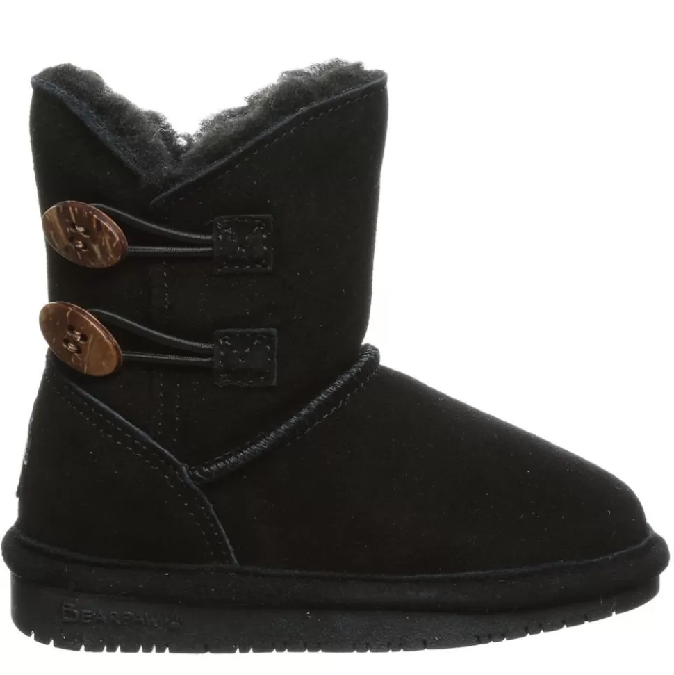 BEARPAW Boots^ Girls Toddlerlittle Kid Rosaline Fur Boot