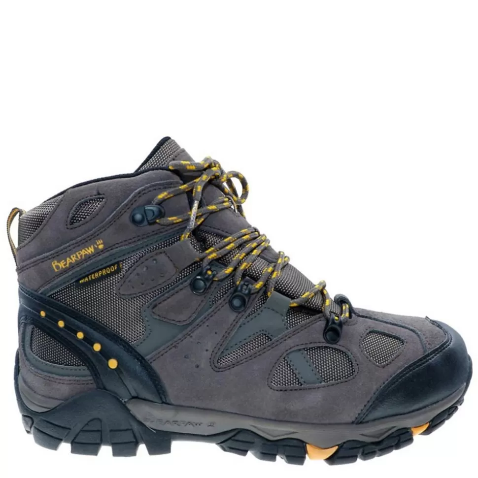 Men BEARPAW Hiking Boots^ Mens Brock Waterproof Mid Hiking Boot