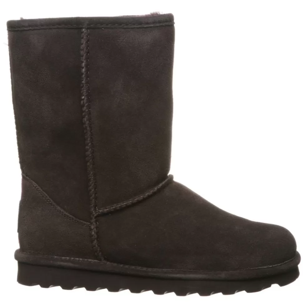 Women BEARPAW Shearling Boots^ Womens Elle Short Wide Calf Fur Boot