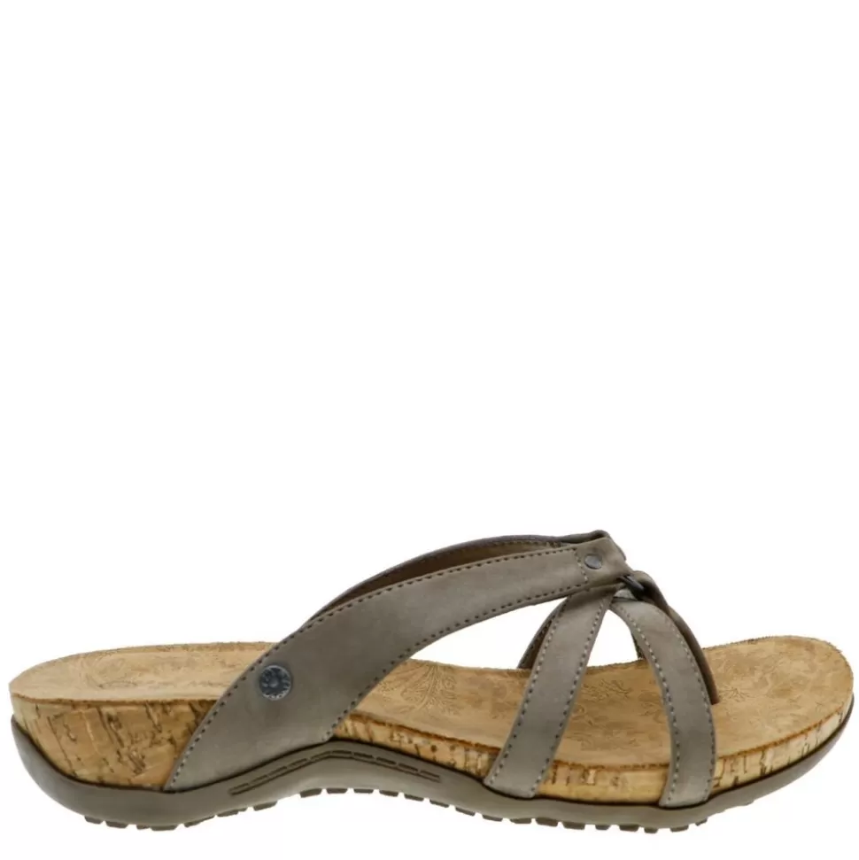 Women BEARPAW Flip Flops^ Womens Fawn Comfort Sandal