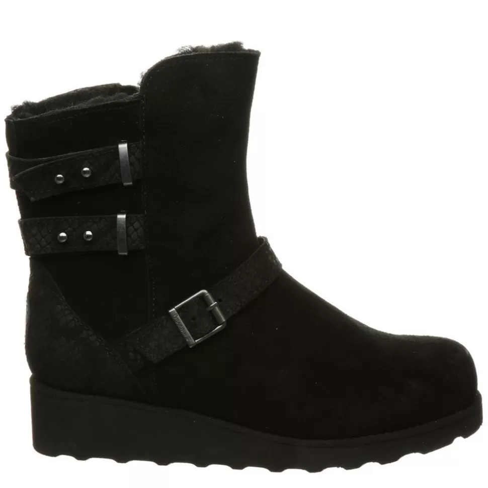 Women BEARPAW Shearling Boots^ Womens Lucy Fur Wedge Boot