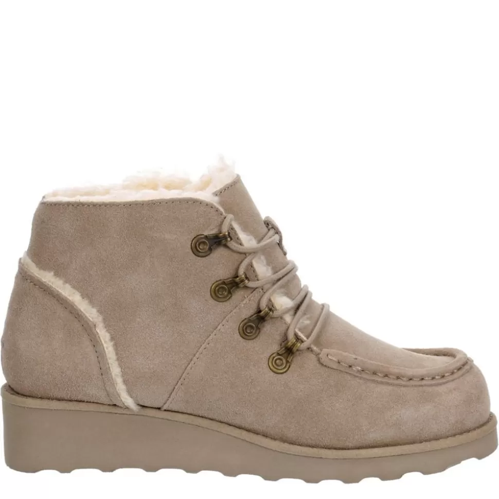 Women BEARPAW Shearling Boots^ Womens Malinda Lace-Up Boot