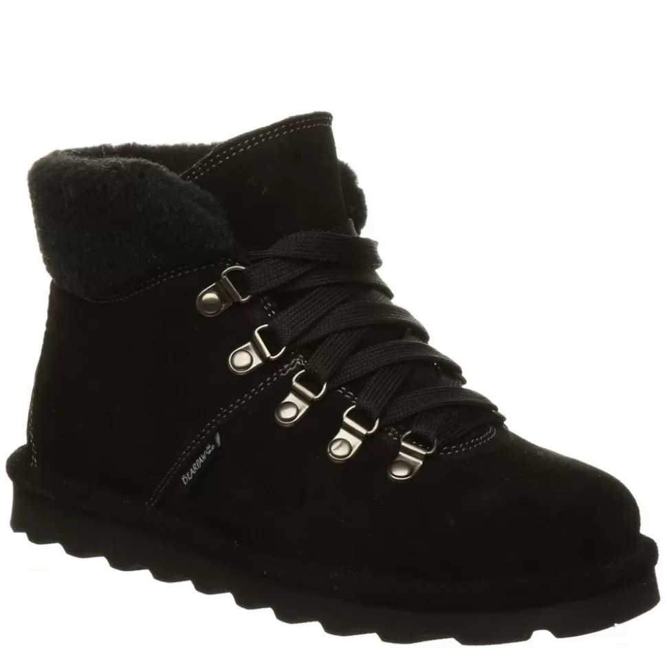 Women BEARPAW Shearling Boots^ Womens Marta Lace-Up Fur Boot