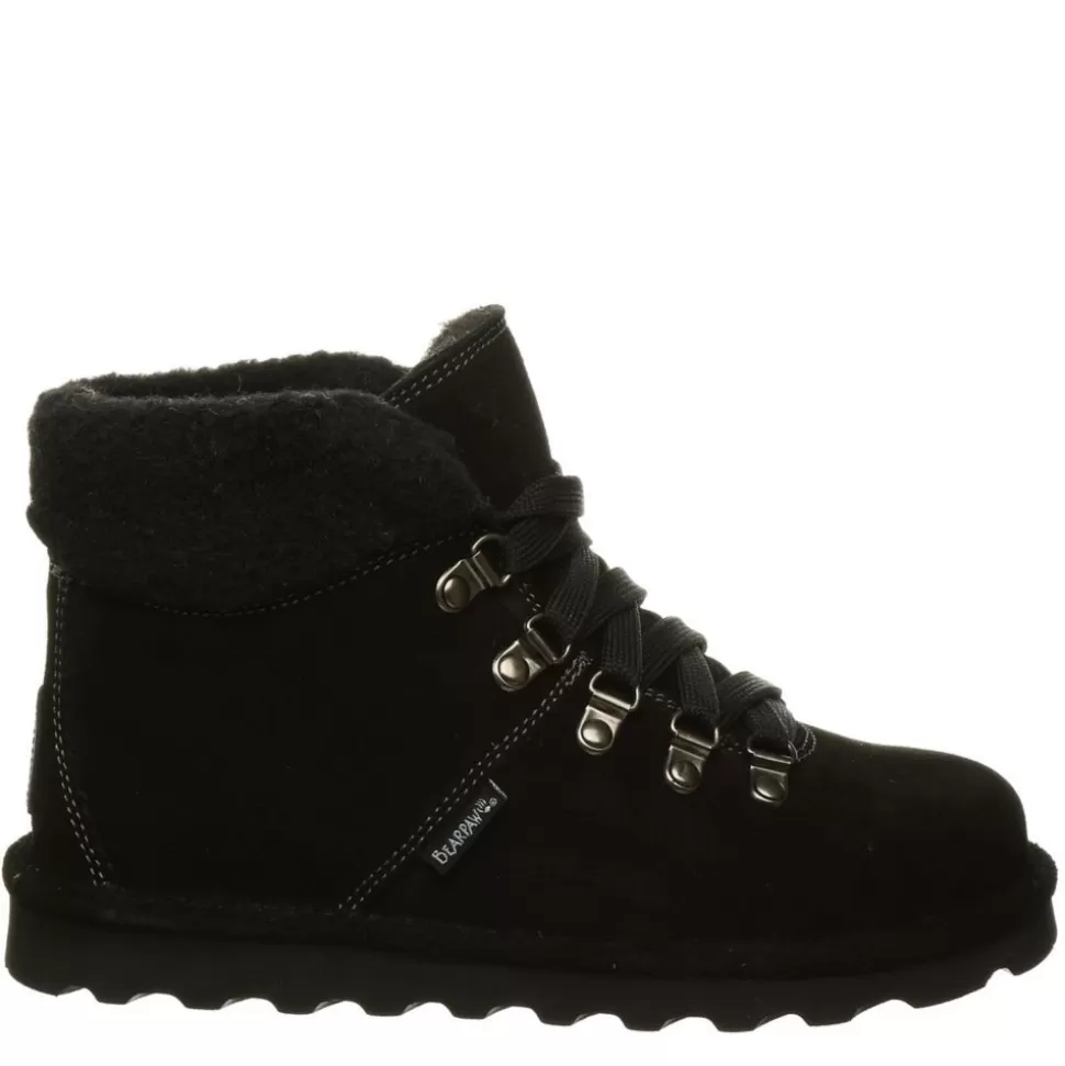 Women BEARPAW Shearling Boots^ Womens Marta Lace-Up Fur Boot