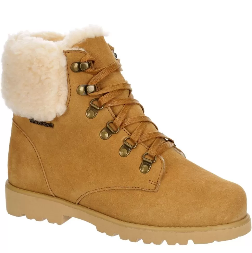 Women BEARPAW Shearling Boots^ Womens Sam Lace-Up Boot