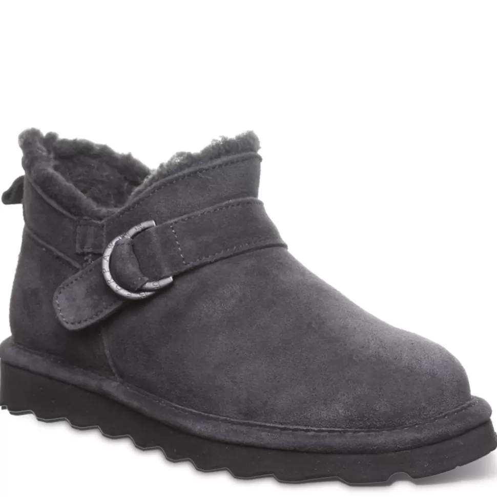 Women BEARPAW Shearling Boots^ Womens Shorty Buckle Fur Boot