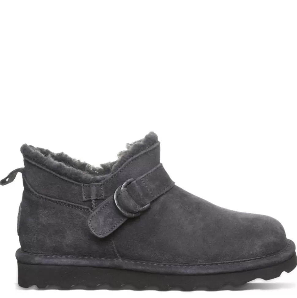 Women BEARPAW Shearling Boots^ Womens Shorty Buckle Fur Boot