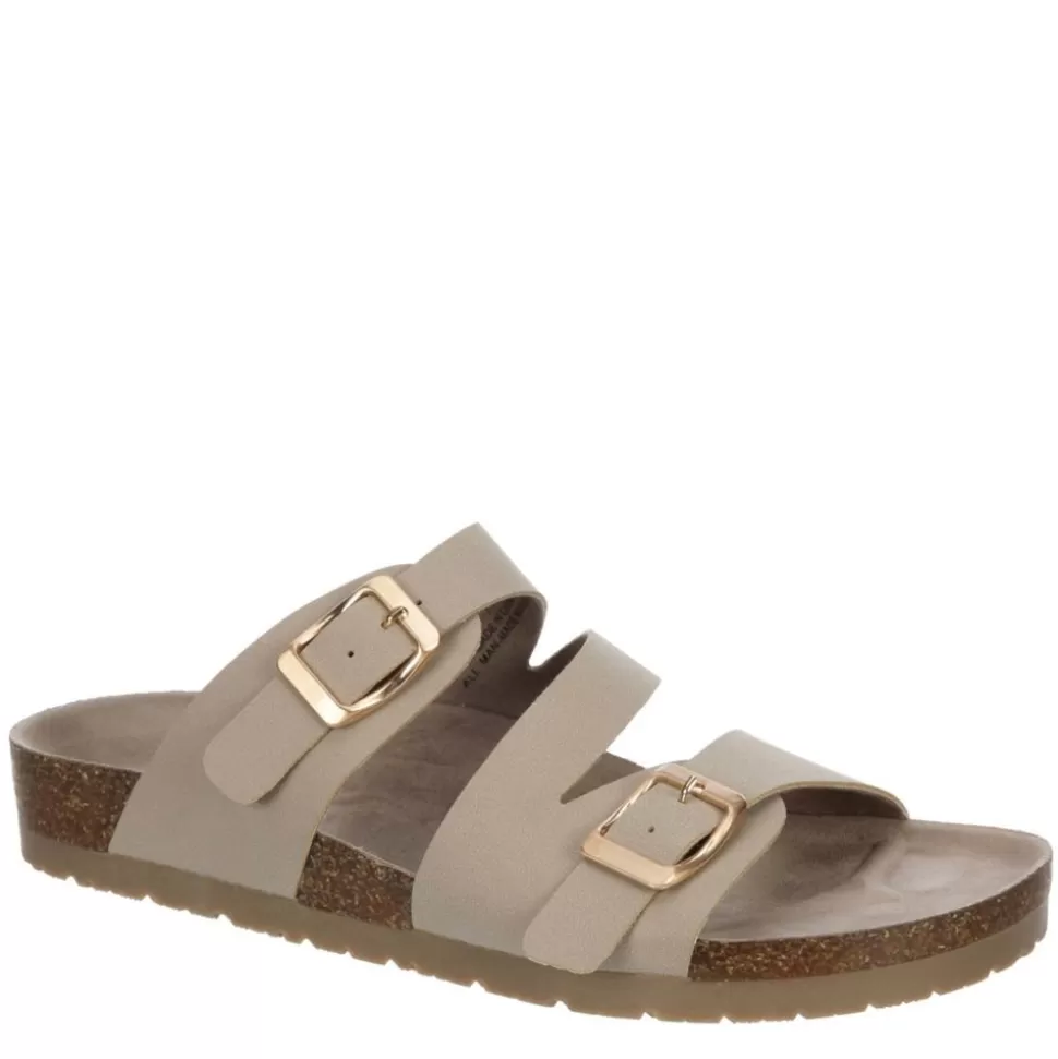 Women BJORNDAL Flat Sandals^ Womens Delaney Footbed Sandal