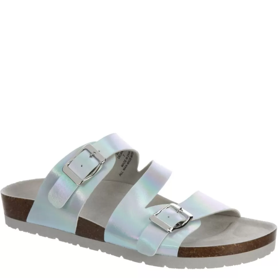 Women BJORNDAL Flat Sandals^ Womens Delaney Footbed Sandal