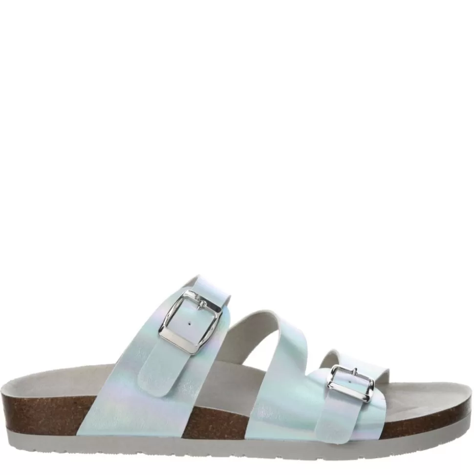 Women BJORNDAL Flat Sandals^ Womens Delaney Footbed Sandal