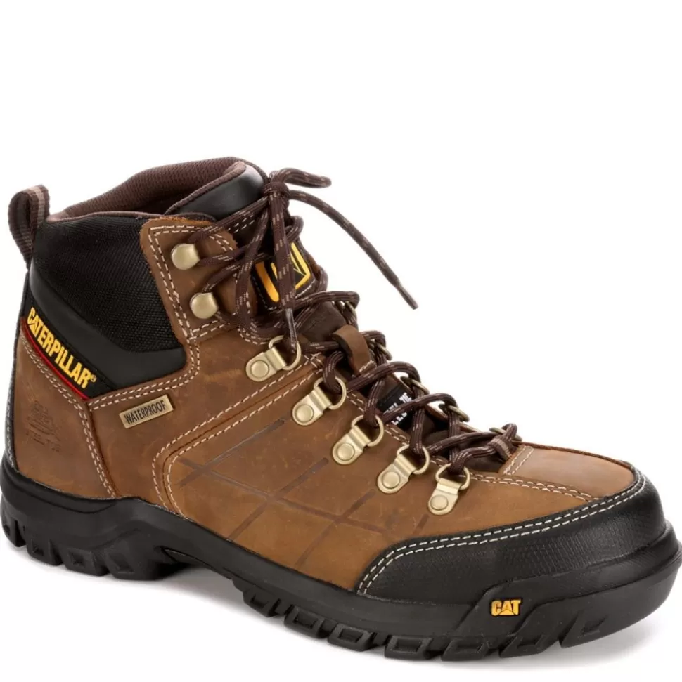 Men CATERPILLAR Work Boots^ Mens Threshold Waterproof Steel Toe Work Boot