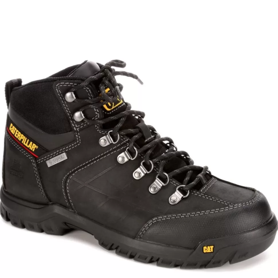 Men CATERPILLAR Work Boots^ Mens Threshold Waterproof Steel Toe Work Boot