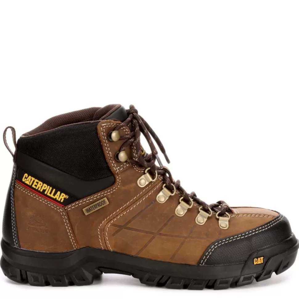 Men CATERPILLAR Work Boots^ Mens Threshold Waterproof Steel Toe Work Boot