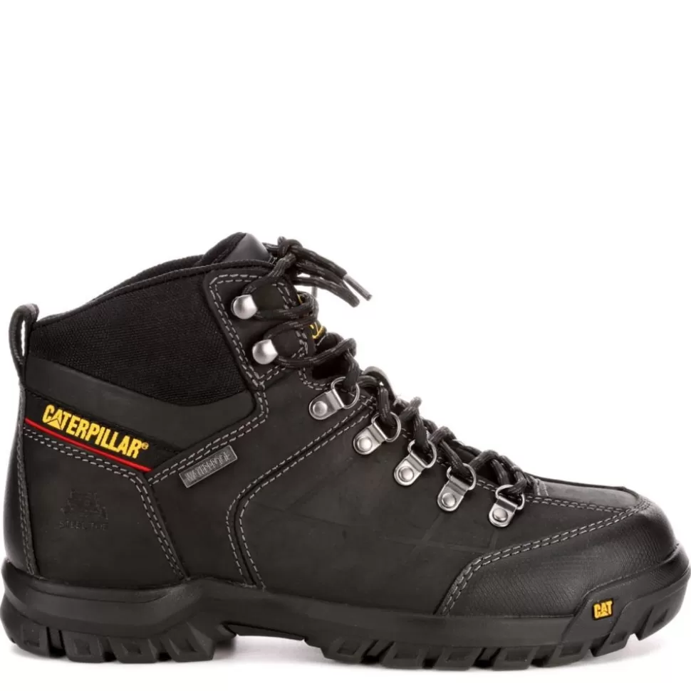 Men CATERPILLAR Work Boots^ Mens Threshold Waterproof Steel Toe Work Boot