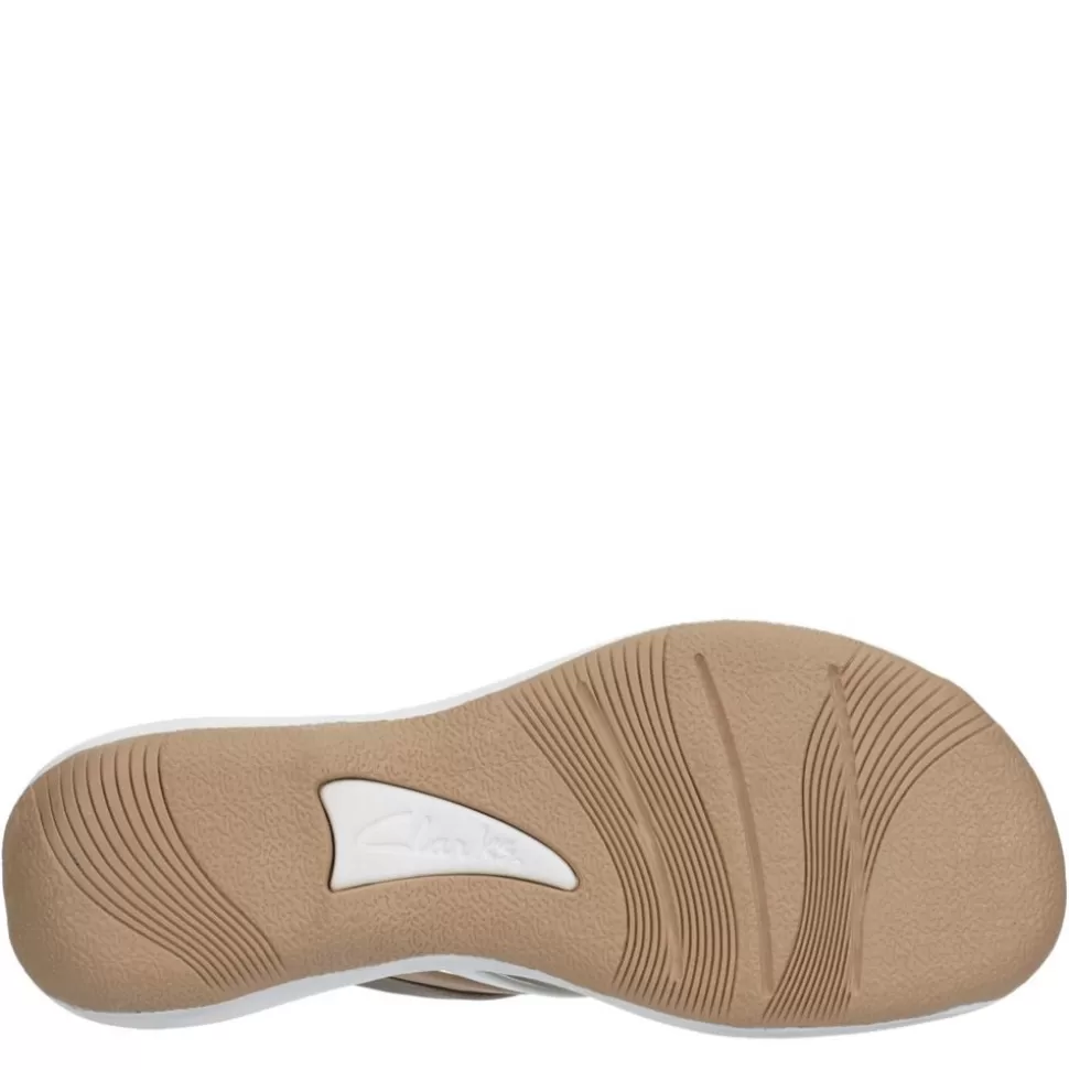 Women CLARKS Flip Flops^ Womens Breeze Coral Flip Flop Sandal
