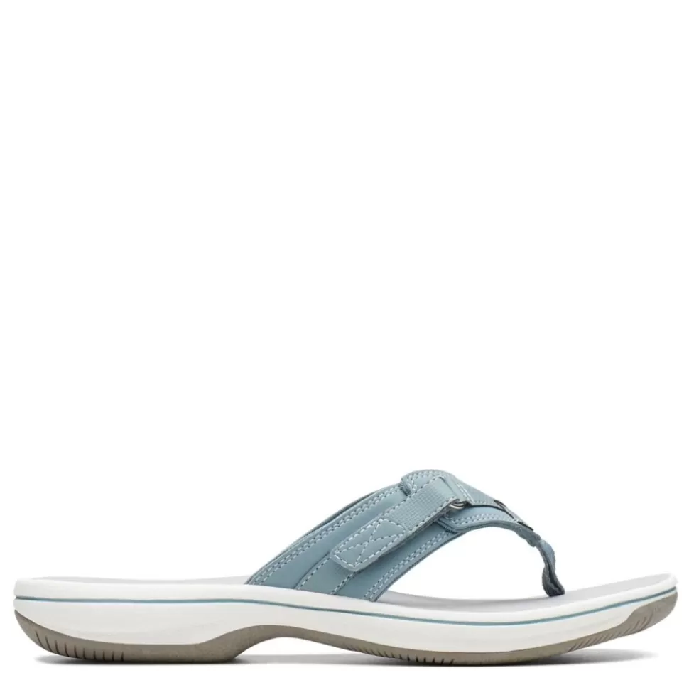 Women CLARKS Flip Flops^ Womens Breeze Sea Flip Flop Sandal