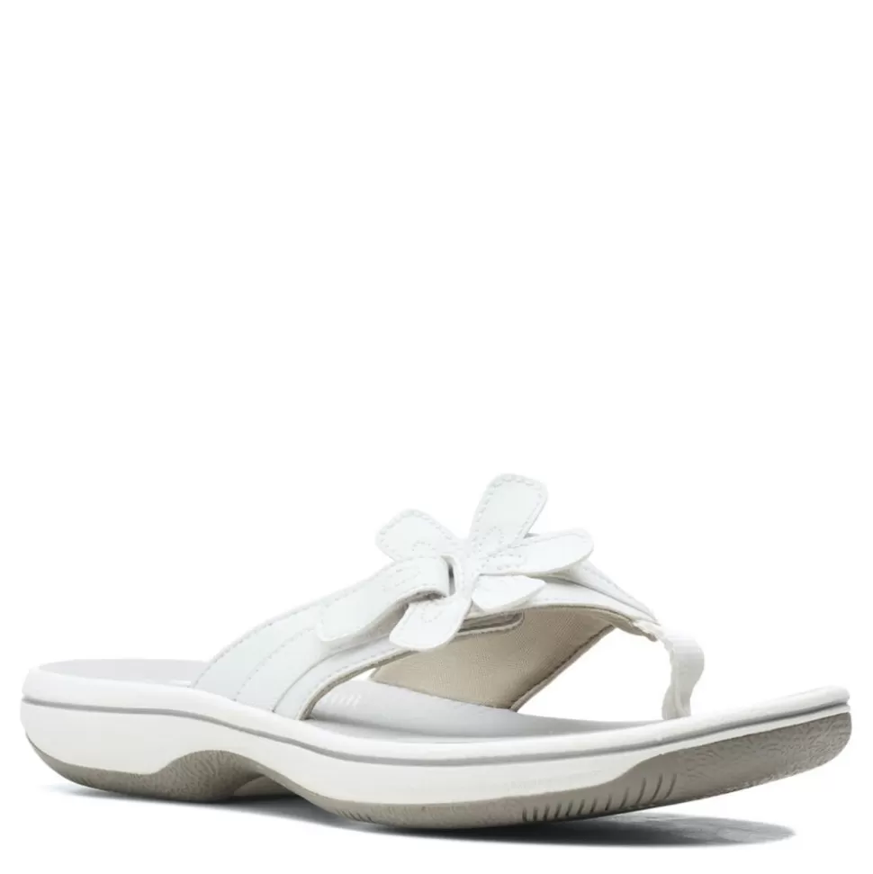 Women CLARKS Flip Flops^ Womens Brinkley Flora Flip Flop Sandal