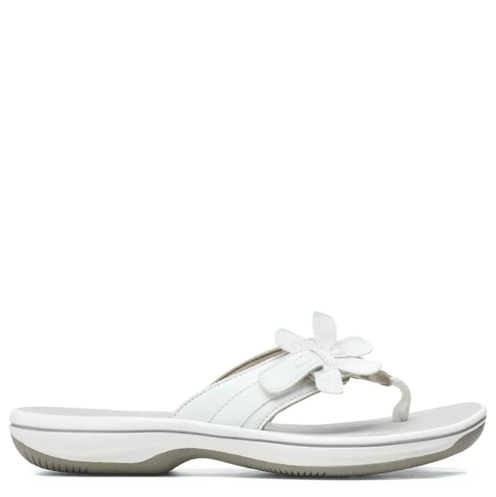 Women CLARKS Flip Flops^ Womens Brinkley Flora Flip Flop Sandal