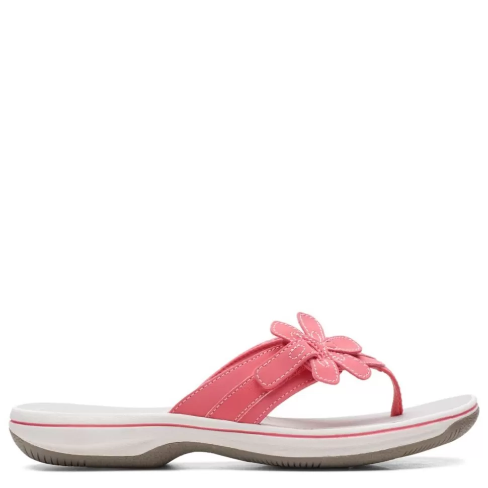 Women CLARKS Flip Flops^ Womens Brinkley Flora Flip Flop Sandal