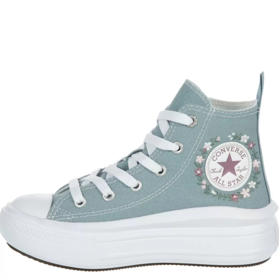 Girls CONVERSE Athletic & Sneakers^ Girls Chuck Taylor All Star Move High Top Sneaker