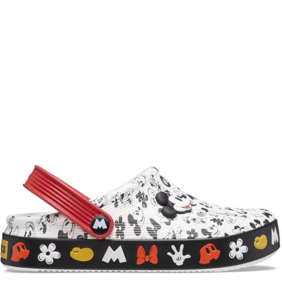 CROCS Character Shoes^ Boys Little-Big Kid Mickey Minnie Off Court Clog