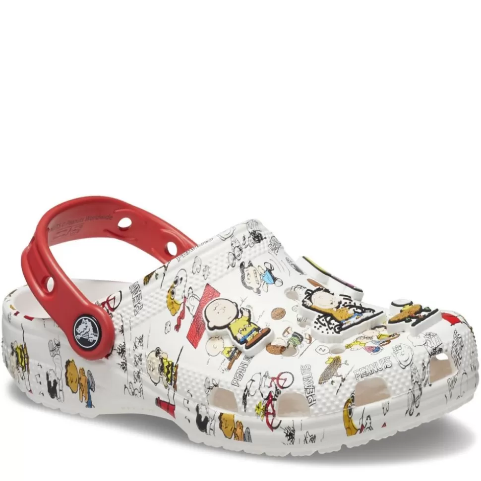 CROCS Character Shoes^ Boys Little-Big Kid Peanuts Classic Clog