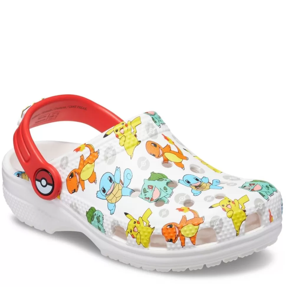 CROCS Character Shoes^ Boys Little-Big Kid Pokemon Classic Clog