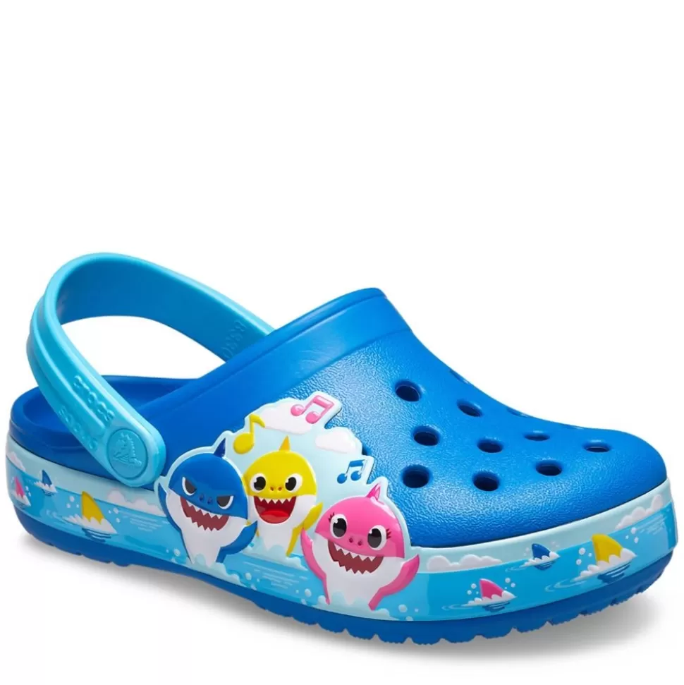 CROCS Character Shoes^ Boys Toddler Baby Shark Classic Clog