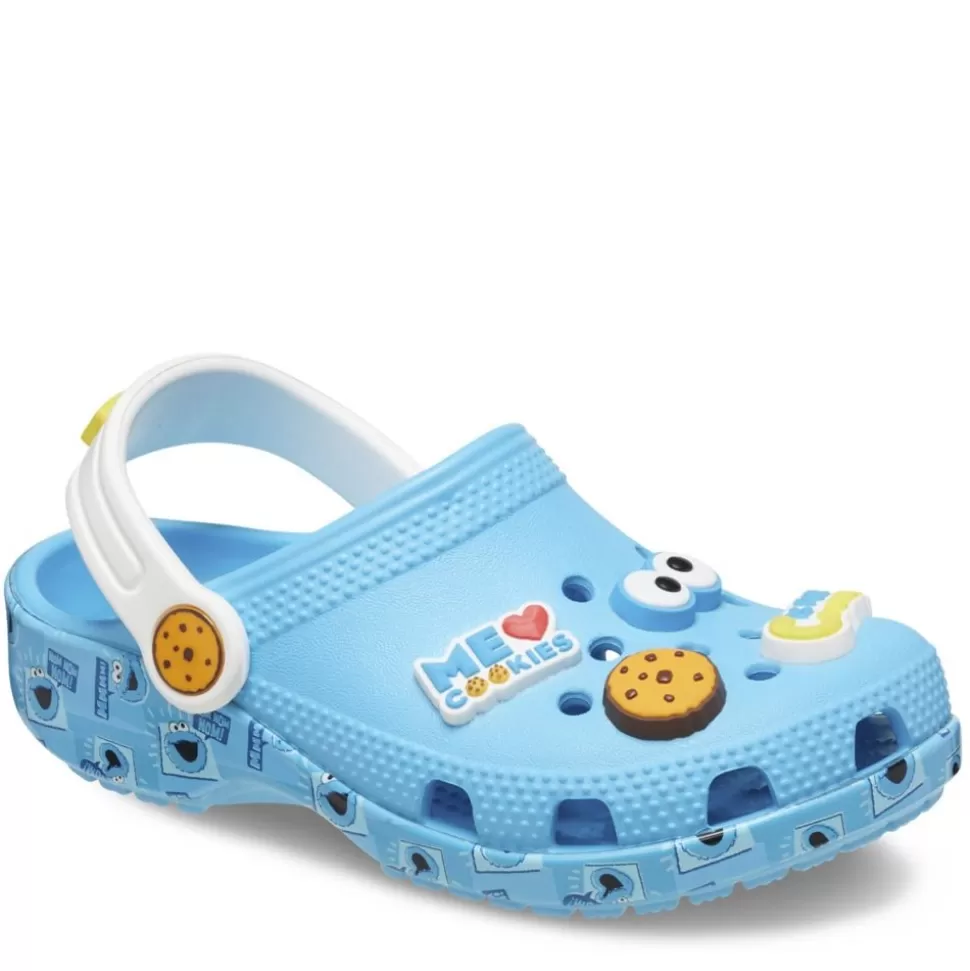 CROCS Character Shoes^ Boys Toddler Cookie Monster Classic Clog