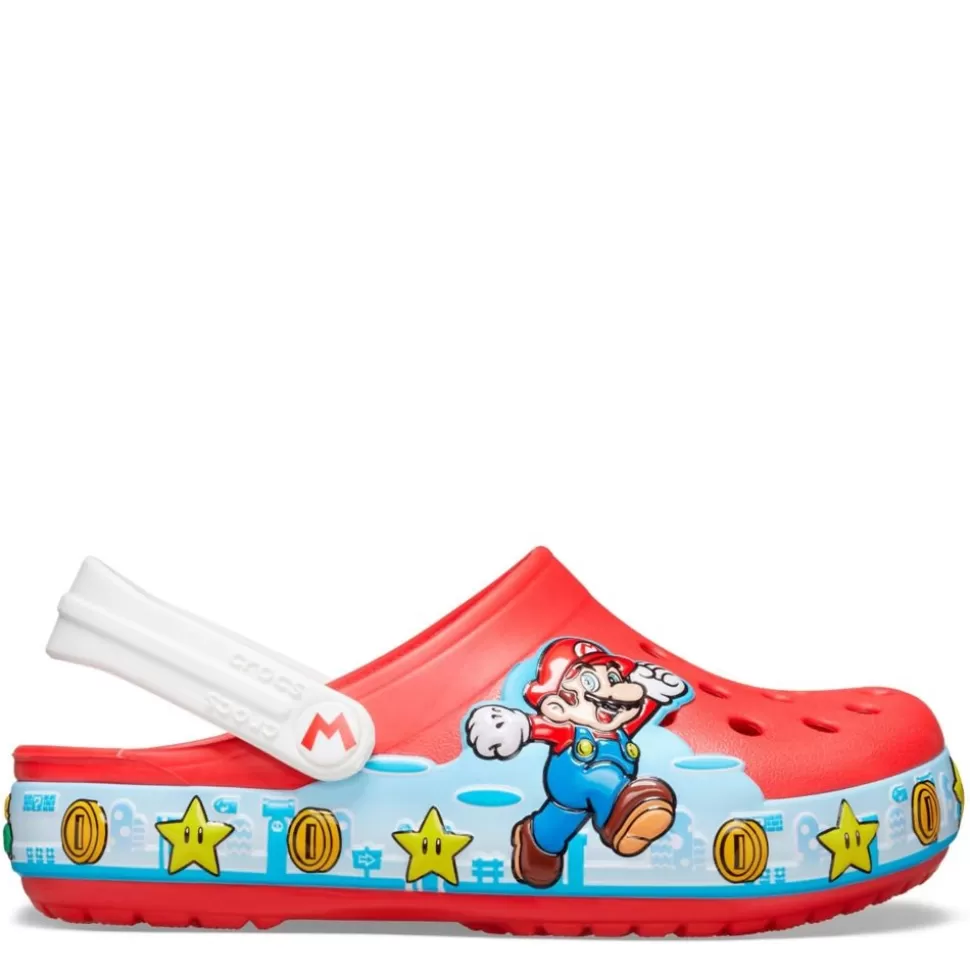 CROCS Character Shoes^ Boys Toddler Super Mario Classic Clog