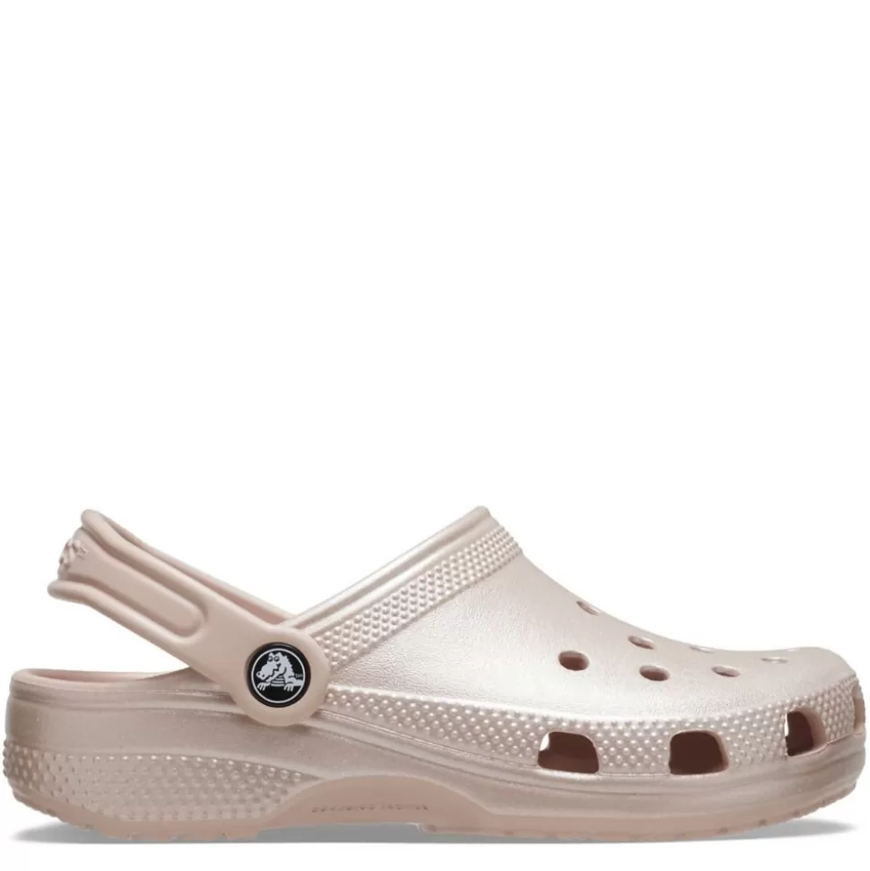 CROCS Sandals^ Girls Little-Big Kid Classic Glitter Clog