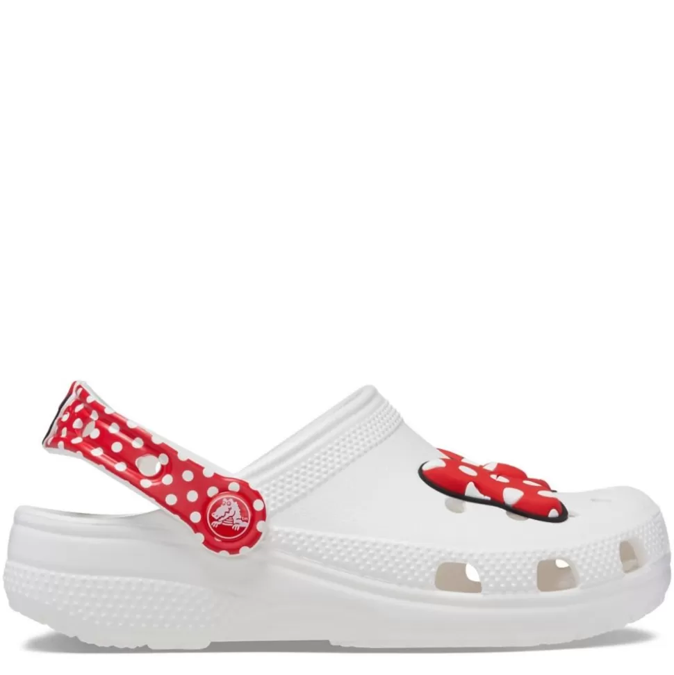 CROCS Character Shoes^ Girls Little-Big Kid Minnie Mouse Classic Clog