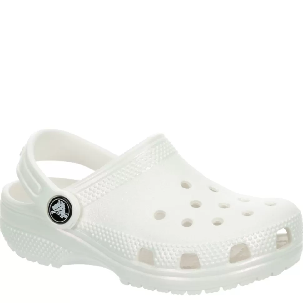 CROCS Sandals^ Girls Toddler Classic Glitter Clog