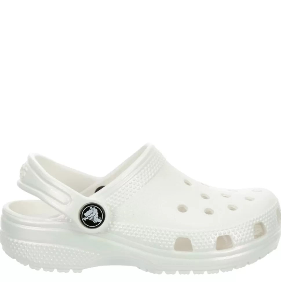 CROCS Sandals^ Girls Toddler Classic Glitter Clog