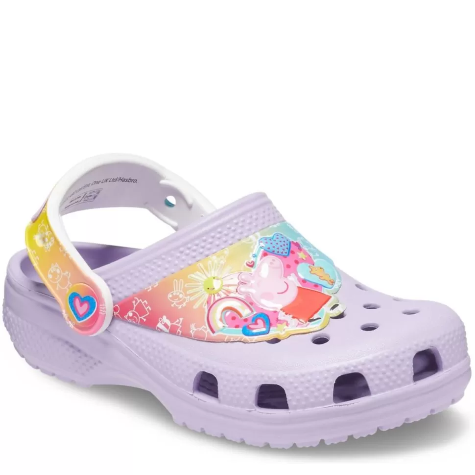 CROCS Character Shoes^ Girls Toddler Peppa Pig Classic Clog