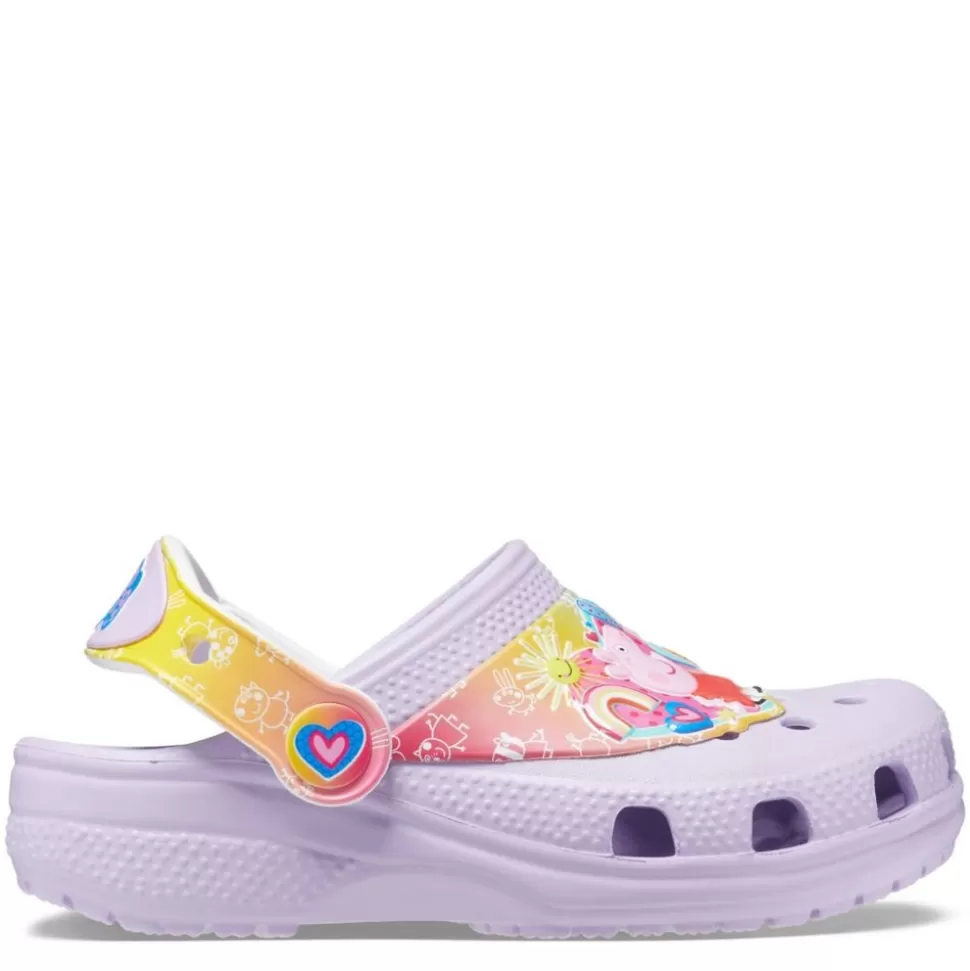 CROCS Character Shoes^ Girls Toddler Peppa Pig Classic Clog