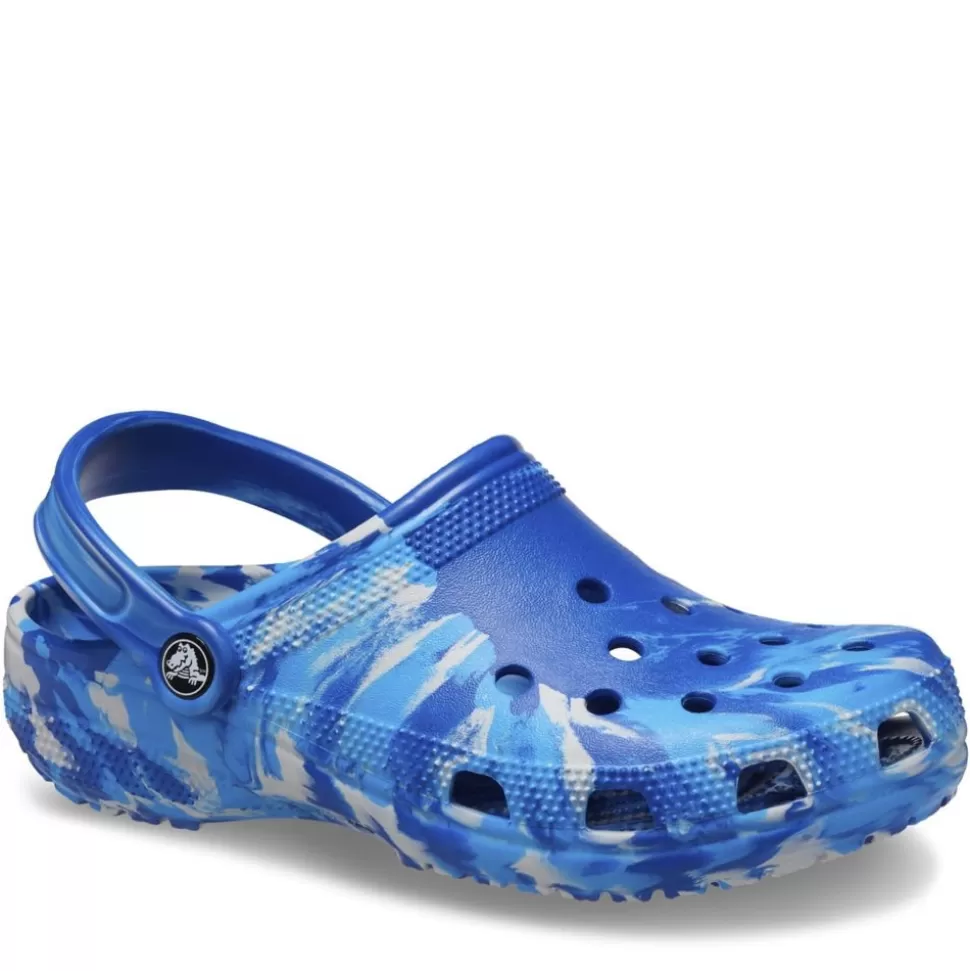 Women CROCS Clogs & Mules^ Unisex Classic Marble Clog